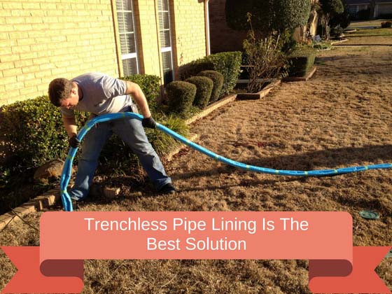 trenchless pipe lining in Riverside, CA